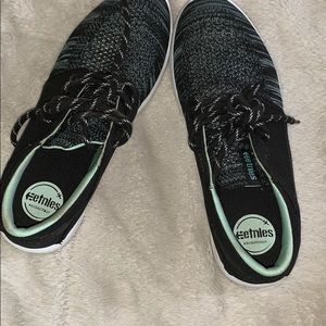 Etnies womens scout sneaker shoe green blue sz 7